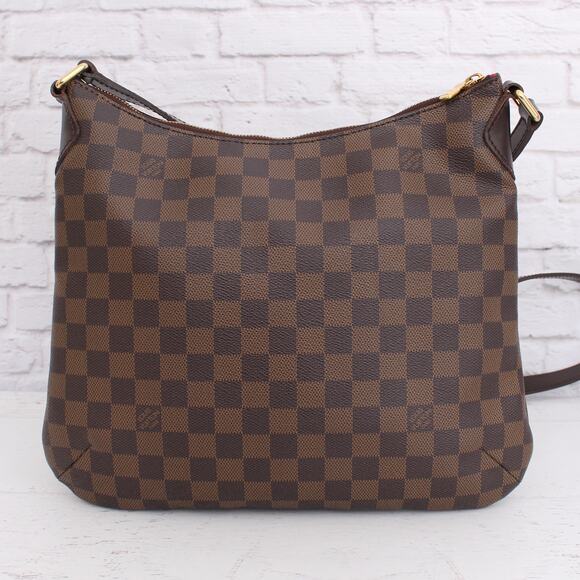 Louis Vuitton Bloomsbury PM Crossbody Damier Ebene Purse Handbag Messenger A2450 - Picture 5 of 12